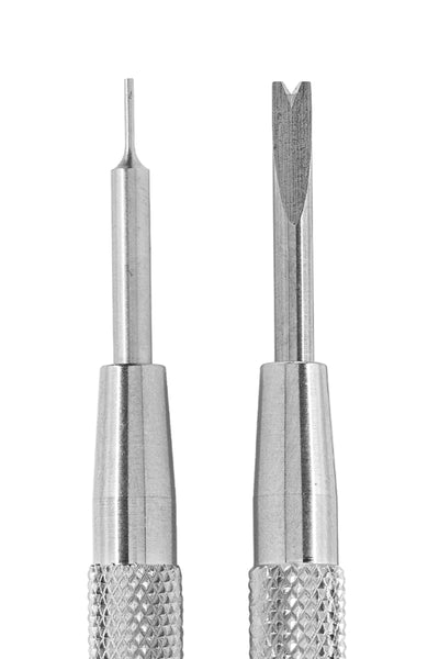Bergeon Metal Spring Bar Removal Tool - 6767-S (Fork and Point Tips)