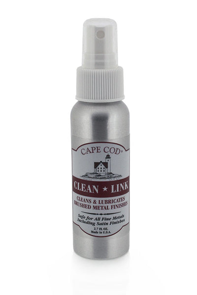 Cape Cod Cleaning Spray for Brushed Metals (Front Label)